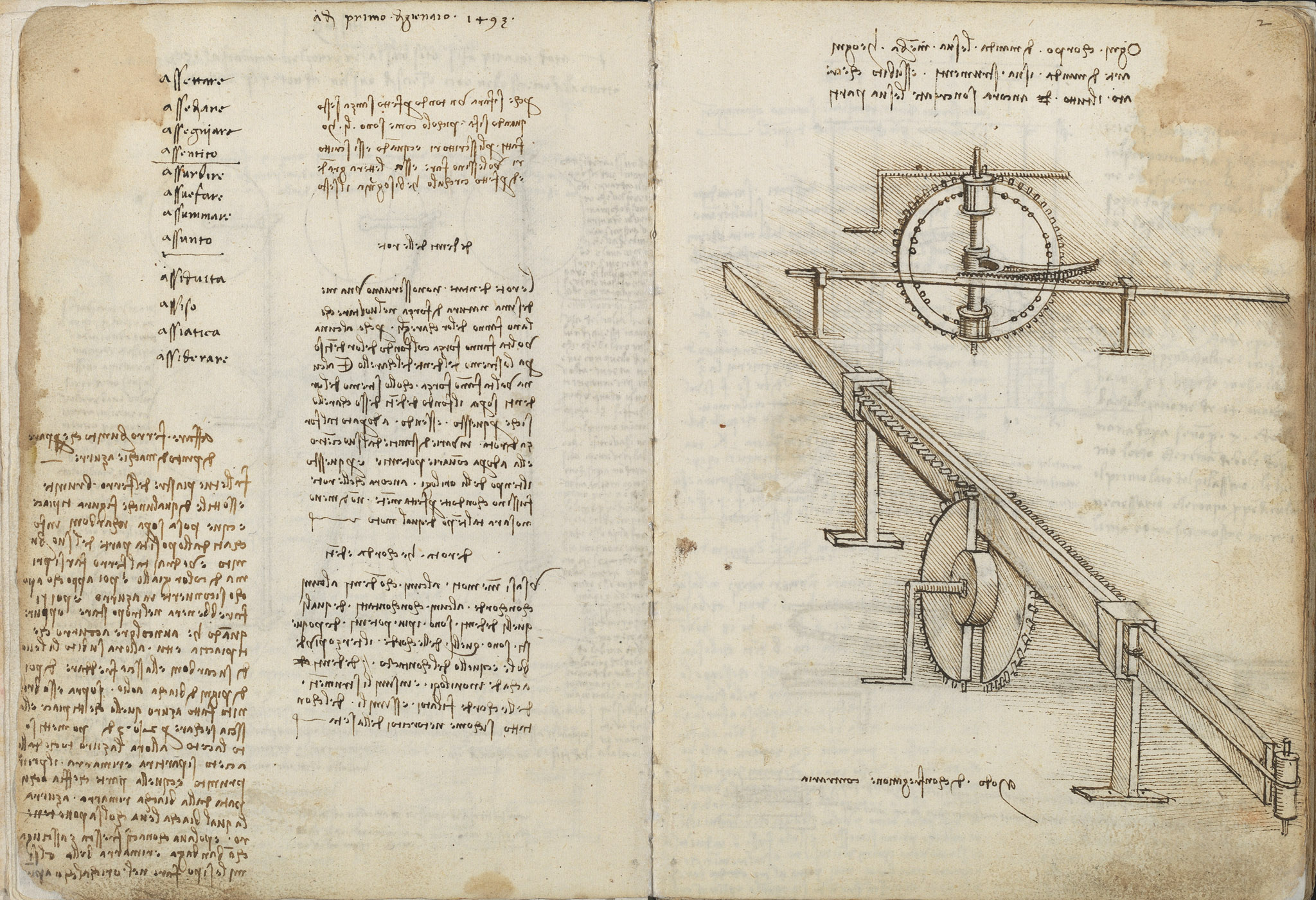 Codex Madrid I — f 1v-f 2r