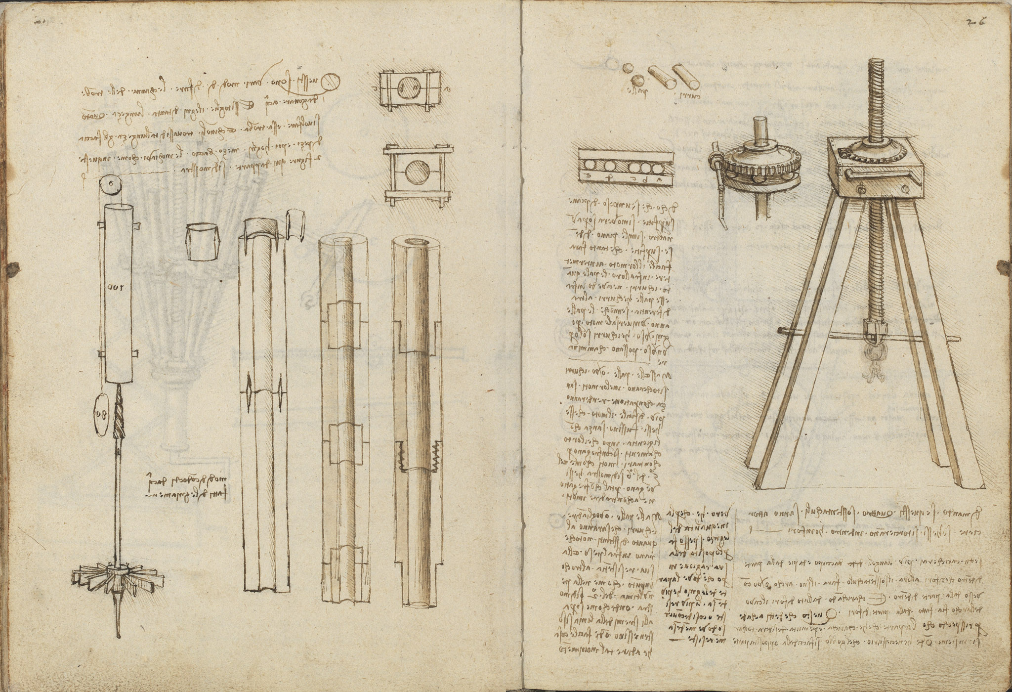 Codex Madrid I — f 25v-f 26r