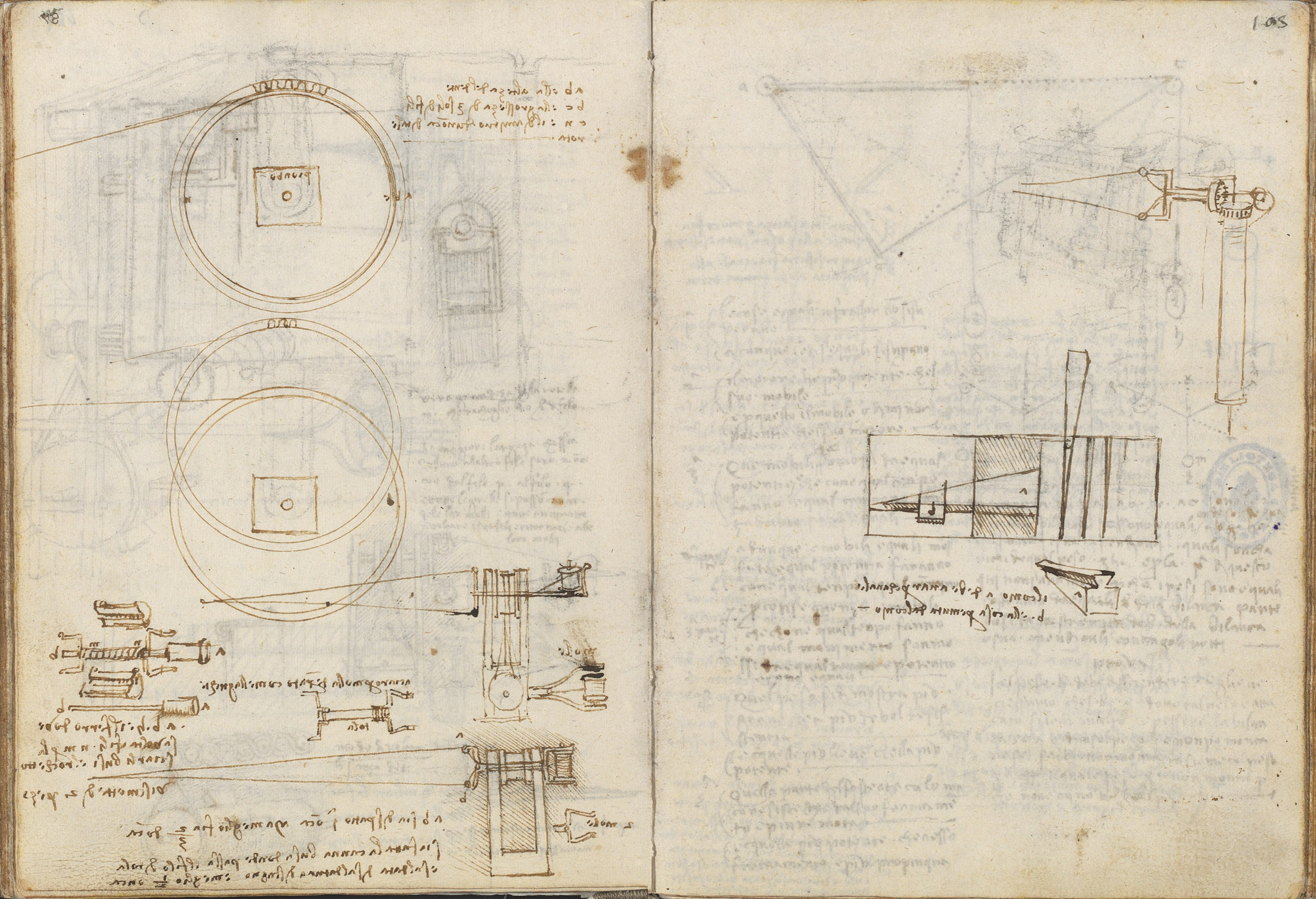 Codex Madrid I — f 104v-f 105r