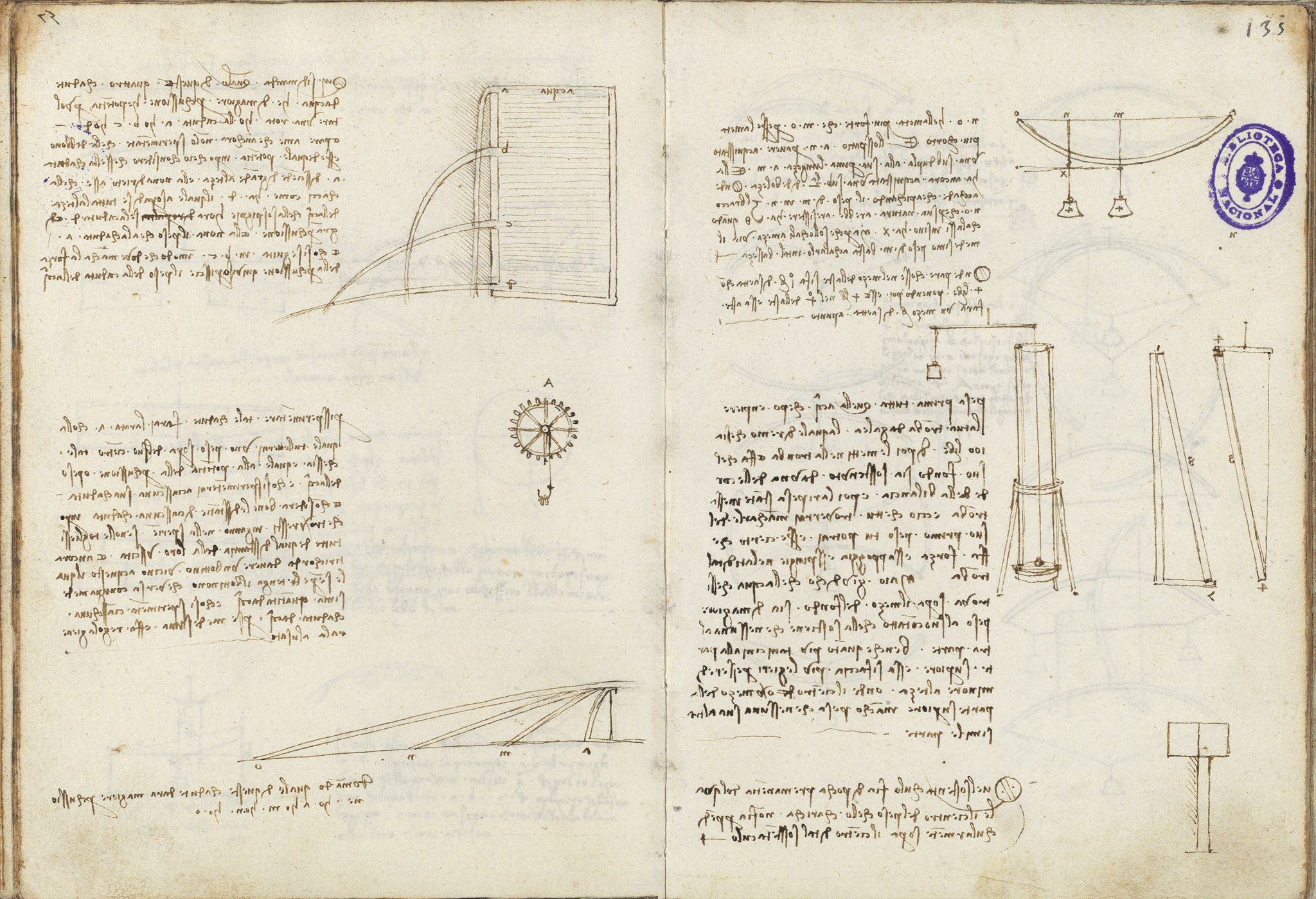 Codex Madrid I — f 134v-f 135r