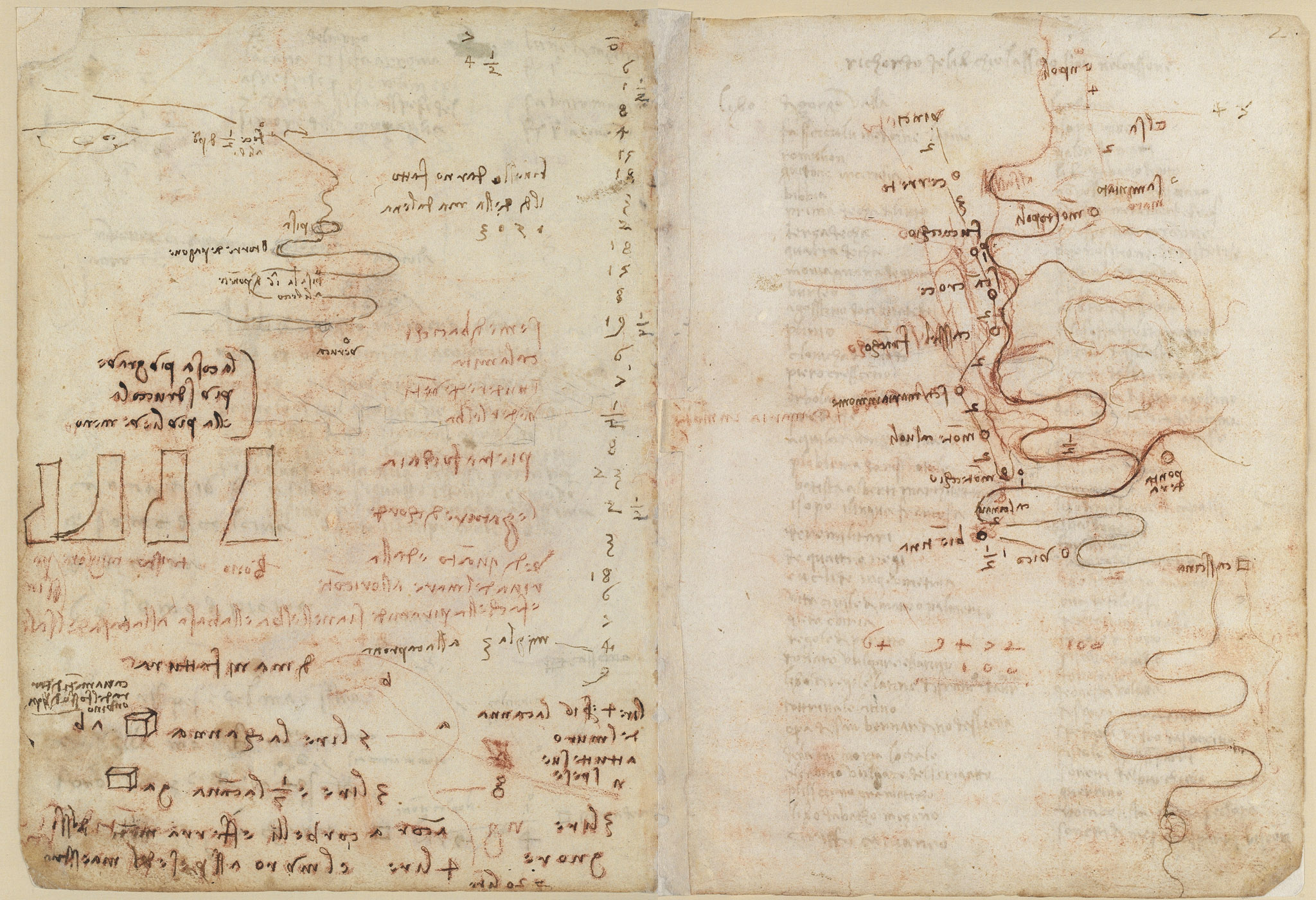 Codex Madrid II — f 1v-f 2r