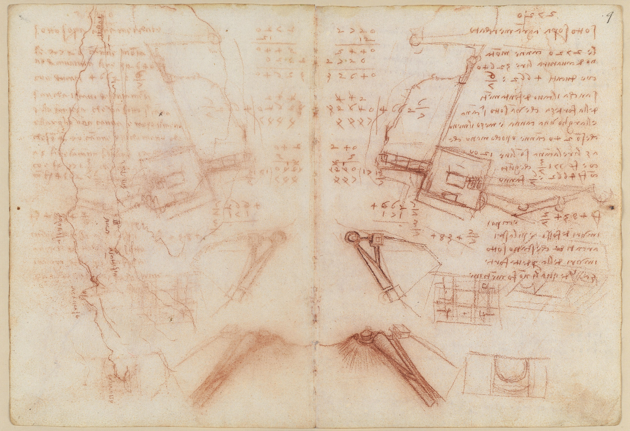 Codex Madrid II — f 8v-f 9r