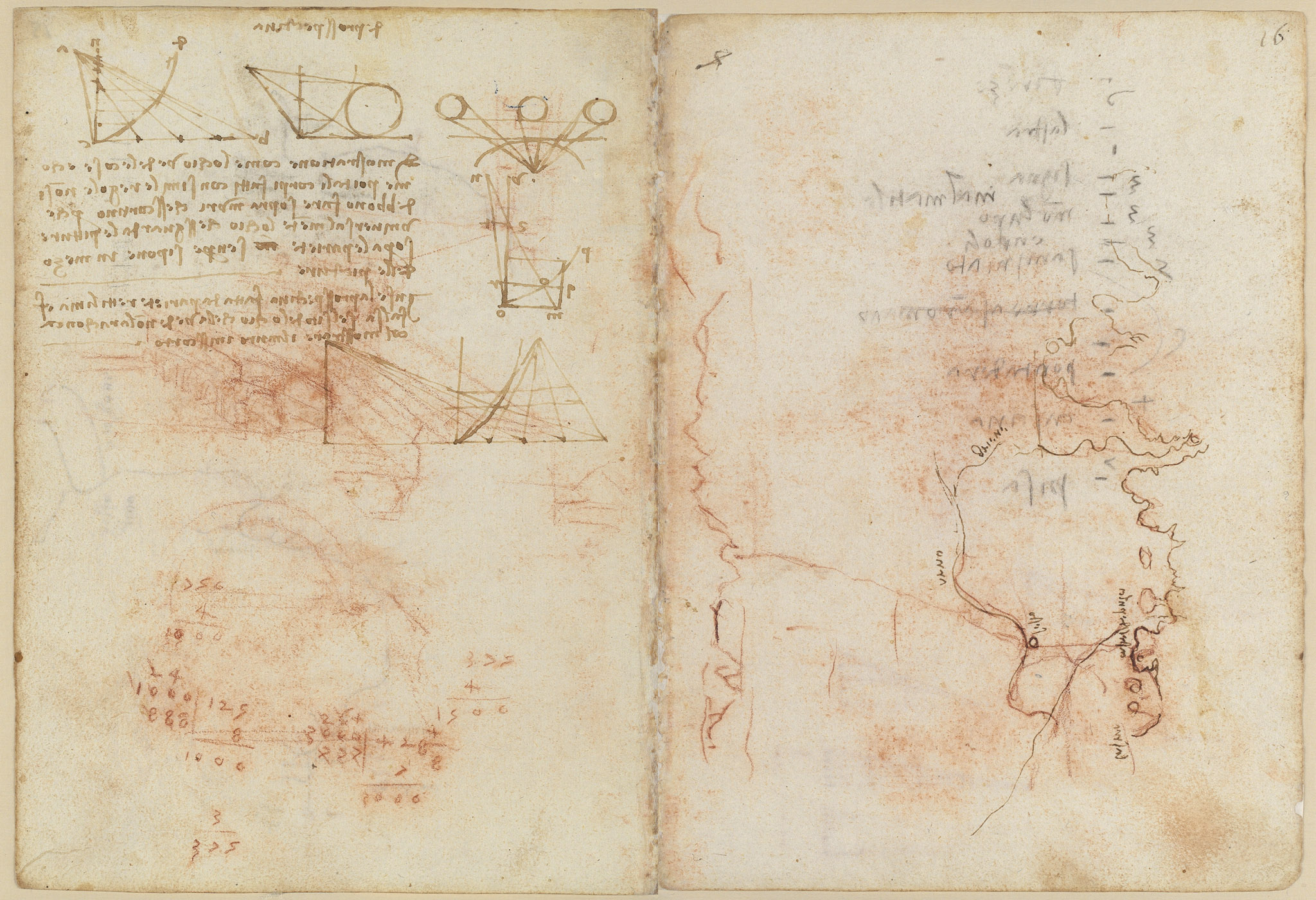 Codex Madrid II — f 15v-f 16r