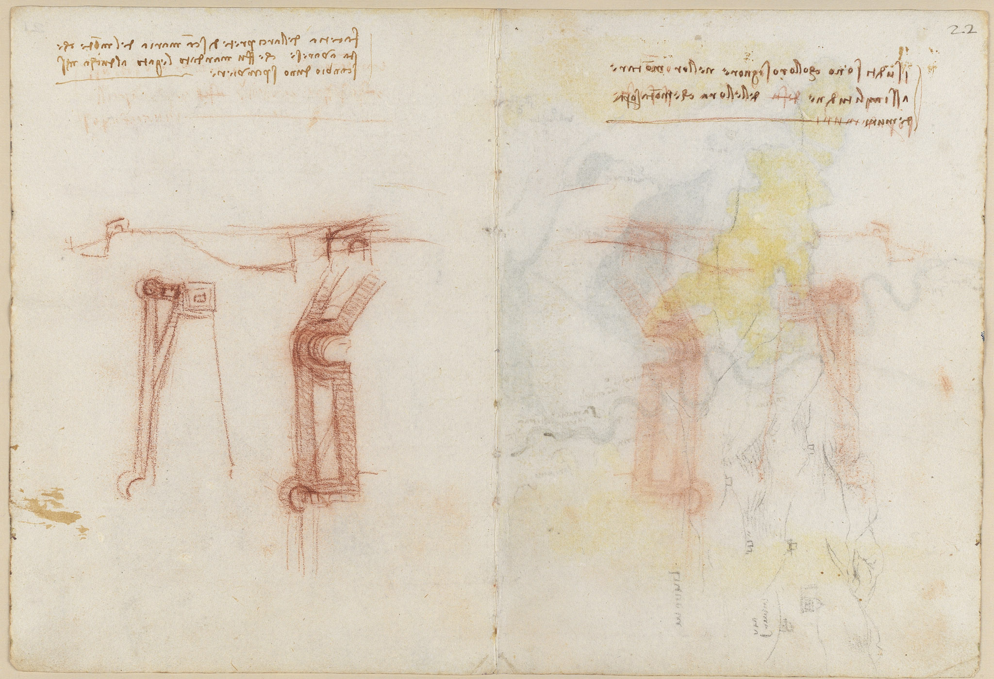 Codex Madrid II — f 21v-f 22r