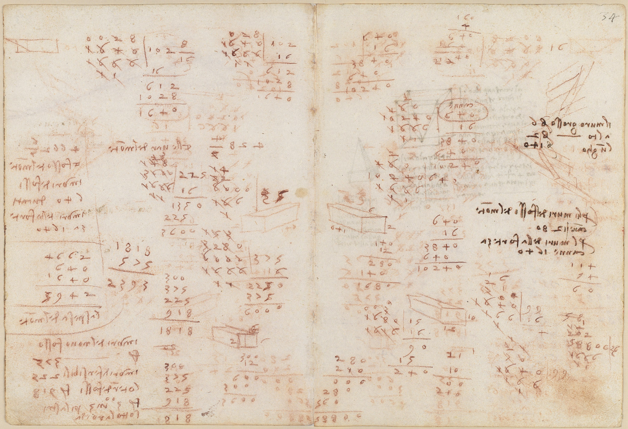 Codex Madrid II — f 33v-f 34r