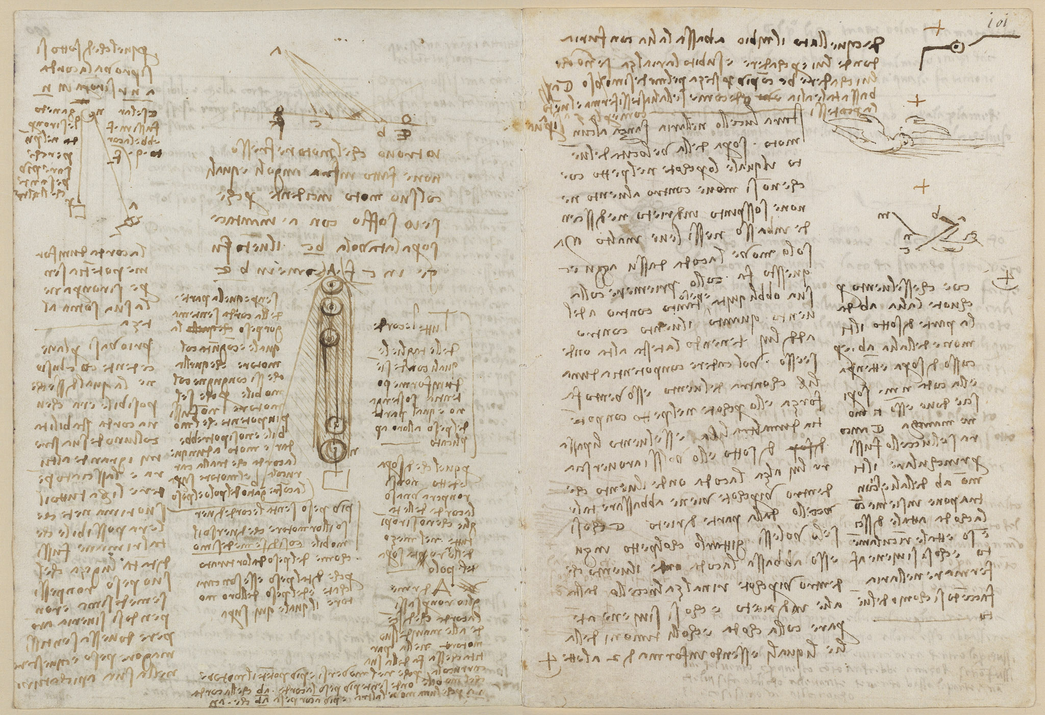 Codex Madrid II — f 100v-f 101r