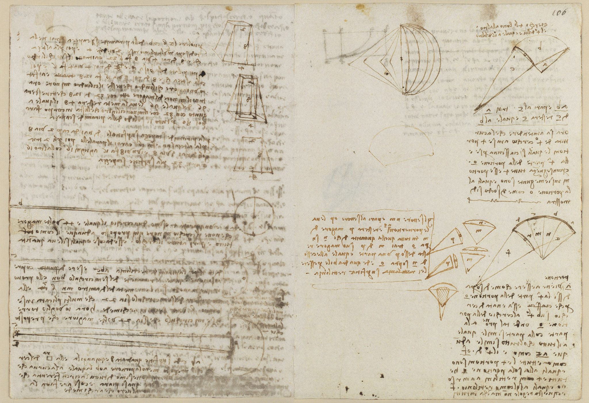 Codex Madrid II — f 105v-f 106r