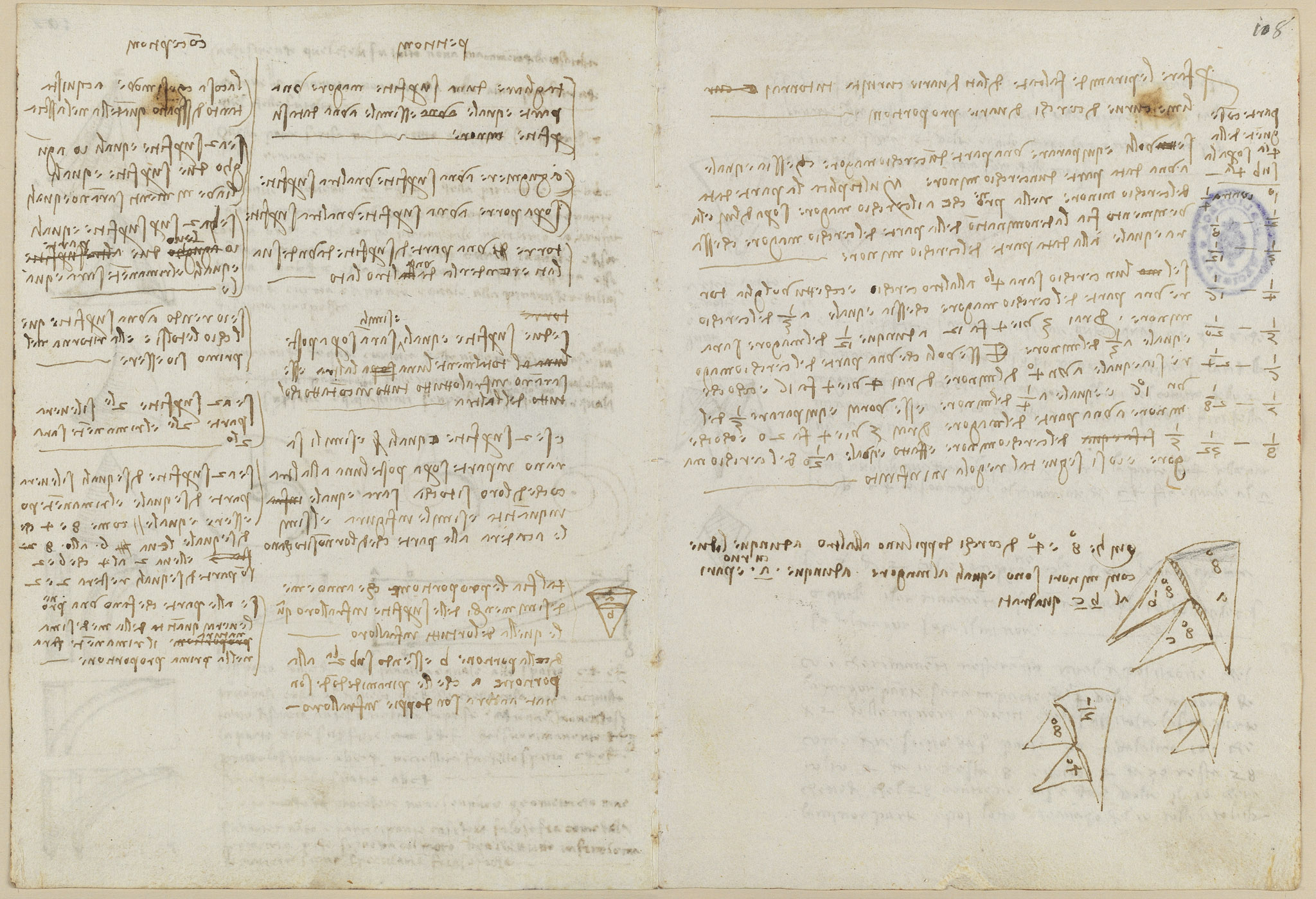 Codex Madrid II — f 107v-f 108r