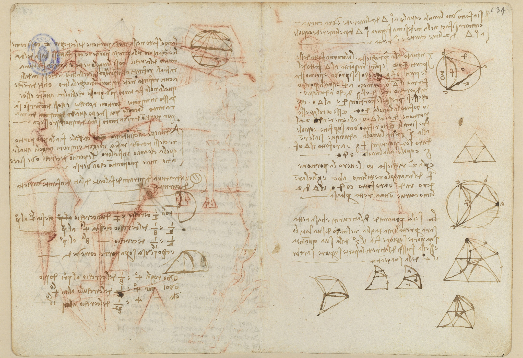 Codex Madrid II — f 133v-f 134r