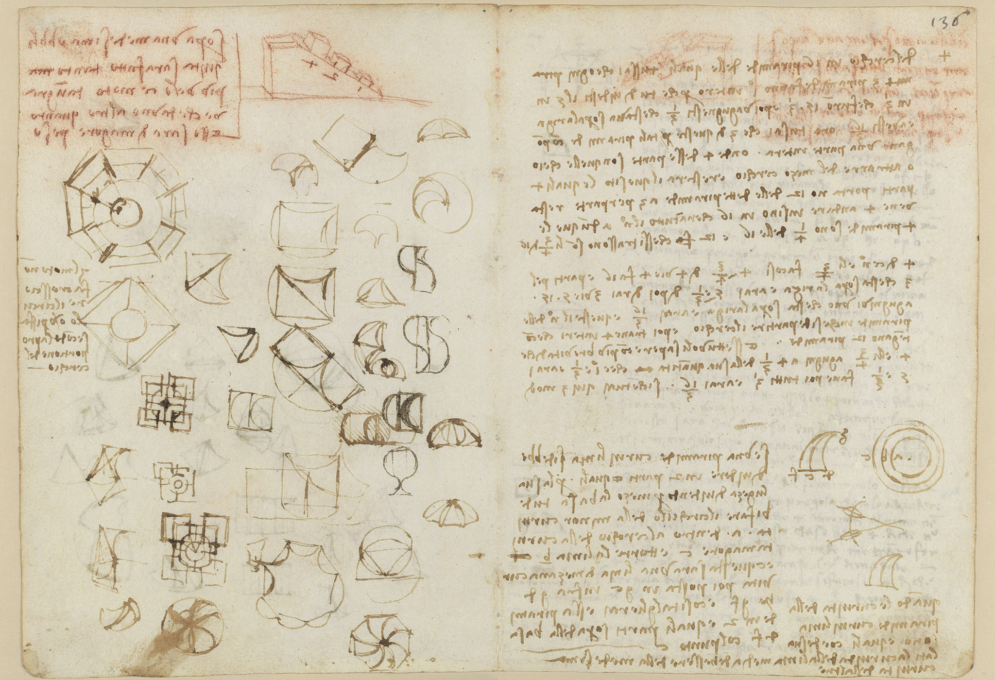 Codex Madrid II — f 135v-f 136r