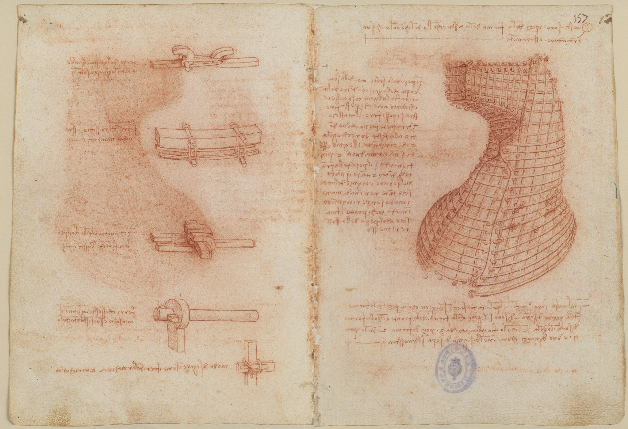 Codex Madrid II — f 156v-f 157r